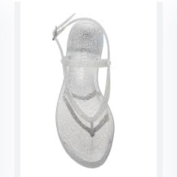 Sold NEW! STUART WEITZMAN JELLY T STRAP SANDAL SIZE 7.5 - Picture 3 of 13